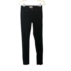 PAIGE black skinny jeans, “skyline skinny”, excellent condition size 24